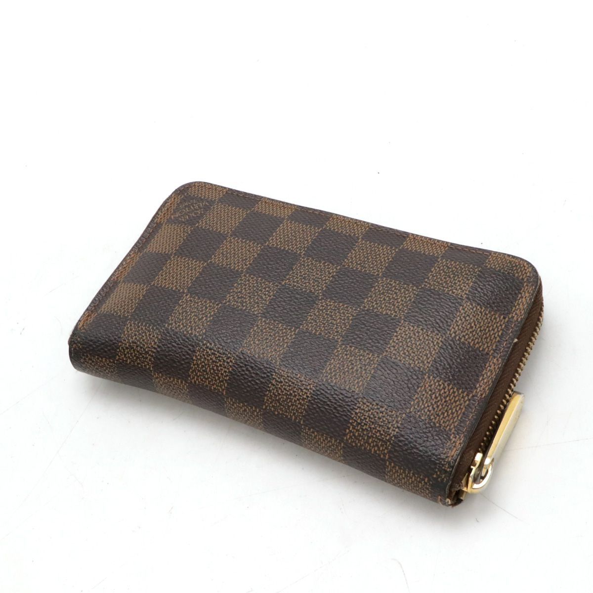 【美品】ルイヴィトン＊ダミエ ジッピー コンパクト N60028 美品】ルイヴィトン＊ダミエ ジッピー コンパクト N60028 ダミエ