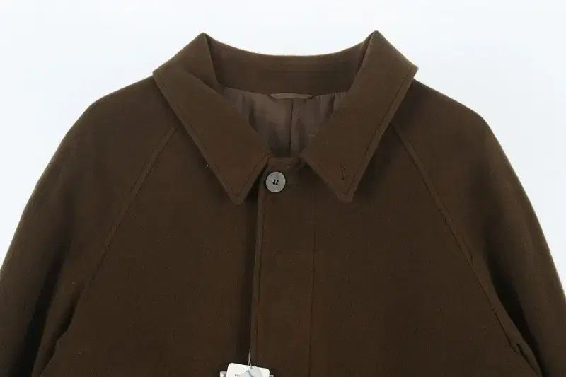 アナザーオフィス MEN - L 麻 バルマカーン コート