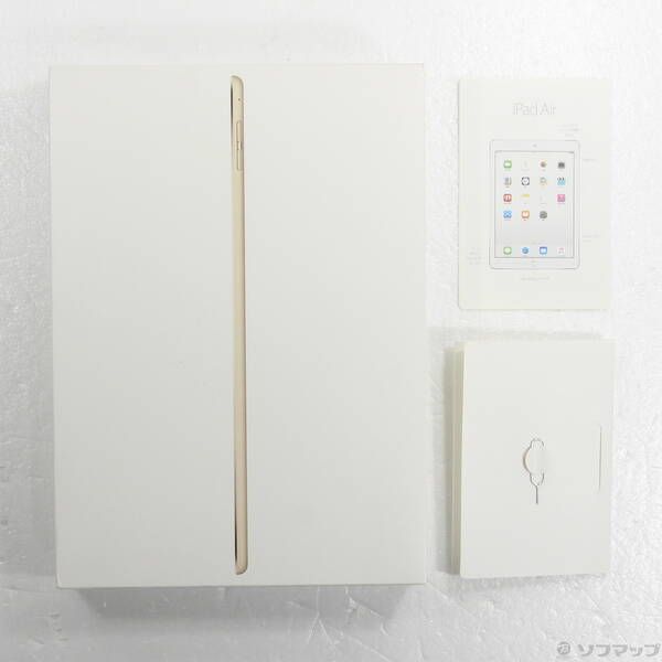iPad - iPad Air2 64GB ドコモ  ゴールド iPad Air 【あすつく、土日、祝日発送】中古品【Bランク】docomo