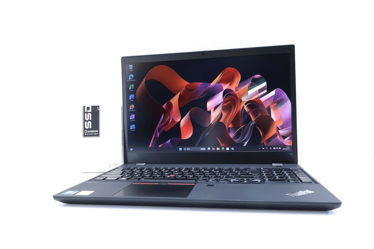 平日直ぐ発送 究 Lenovo ThinkPad T15 Gen2 十一世代 Core i7 1185G7 メモリ32GB|Nvme SSD512GB office ノートパソコン windows11 15787