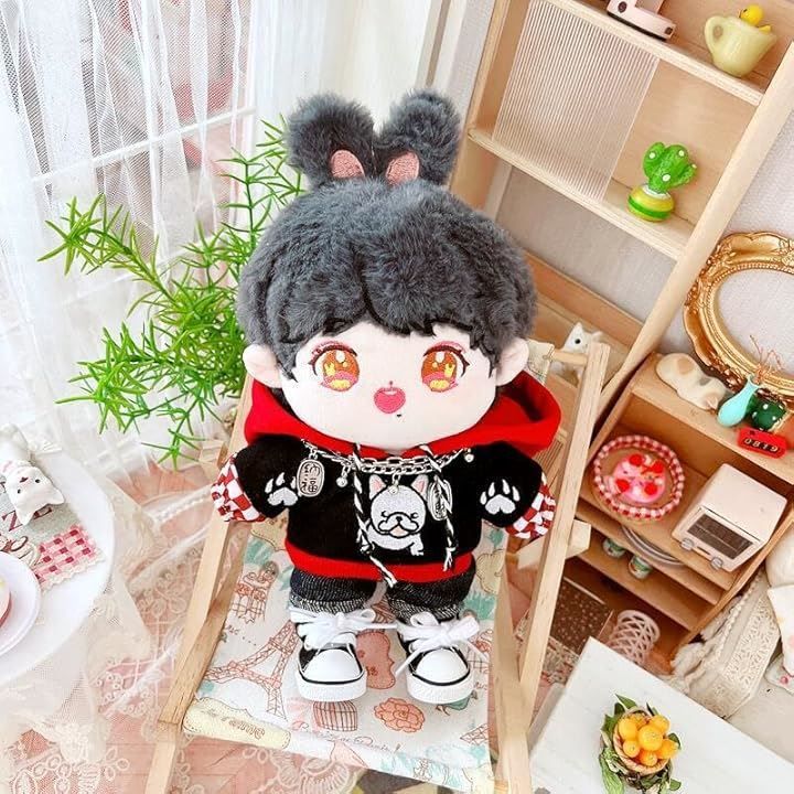ぬいぐるみ 20cm AXLUCE ぬい服 ぬいぐるみ 20cm 人形(レッド) - メルカリ