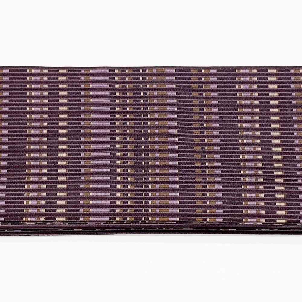 リサイクル角帯 西陣織 角帯 パープル 男性用 sc-obi1