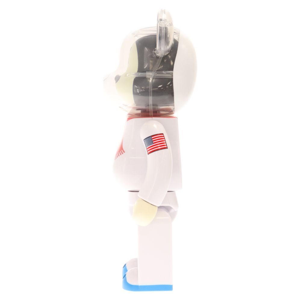 MEDICOM TOY - MEDICOM TOY メディコムトイ BE@RBRICK PEANUTS ASTRONAUT SNOOPY 400% ベアブリック ピーナッツ アストロノート スヌーピー フィギュア 人形 ホワイト MEDICOM TOY (メディコムトイ) BE@RBRICK PEANUTS ASTRONAUT