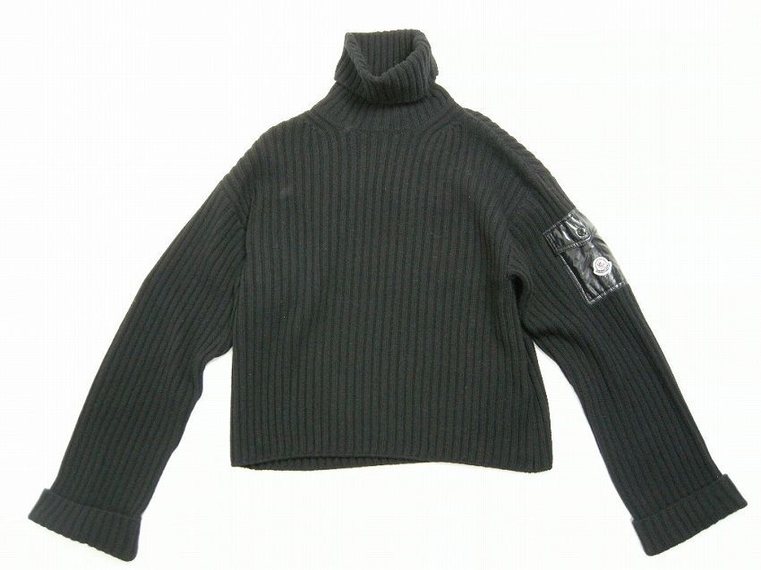 MLXLが通販できます状態新品黒 モンクレール セーター MONCLERセーター サイズ：M、L、XL