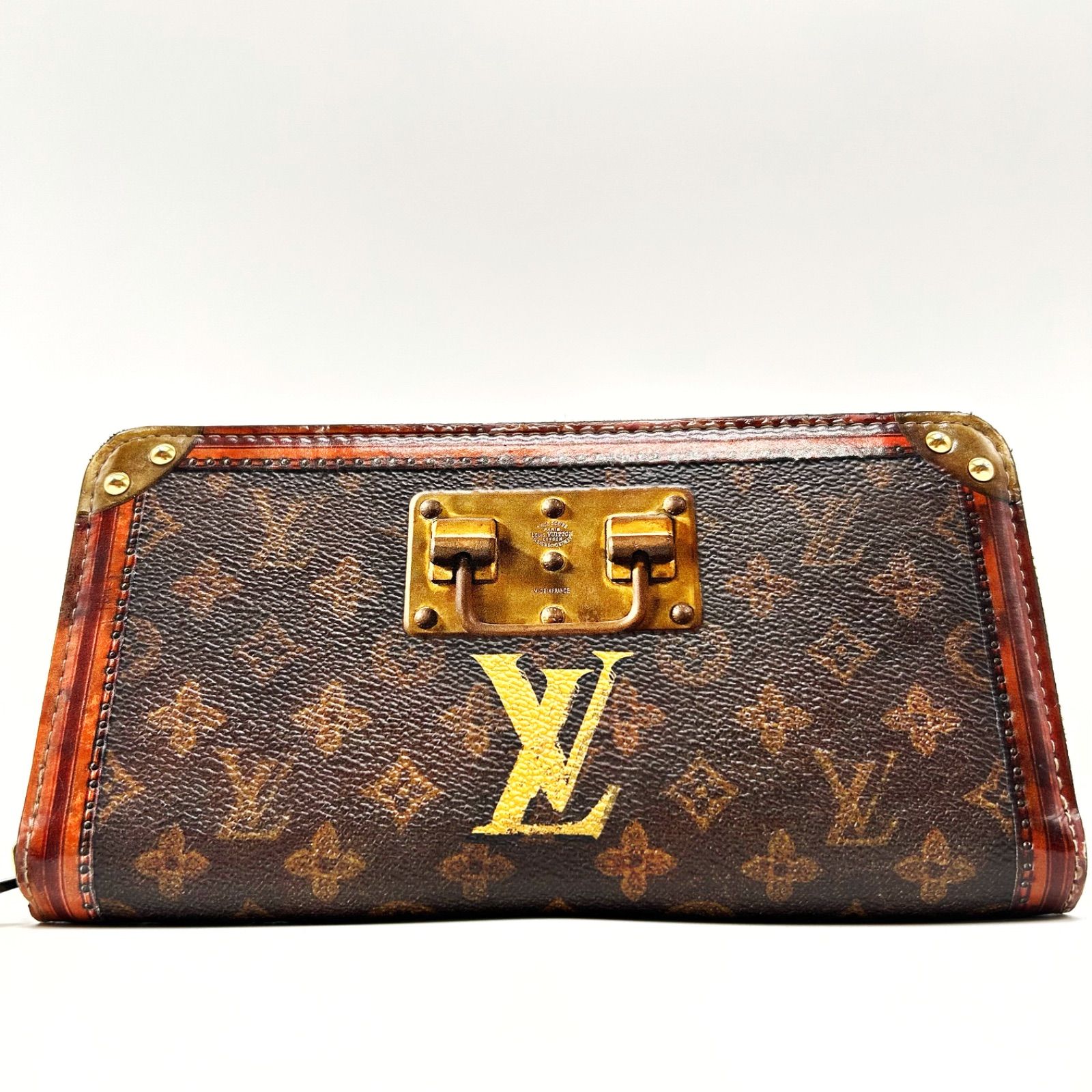 ヴィトンです。 希少 美品 LOUIS VUITTON ルイヴィトン トランクタイム ジッピー