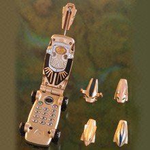 [Used] A transformation sound sounds! it shines!! Cell phone transformation G-phone Hyakujuu Sentai Gaoranger
