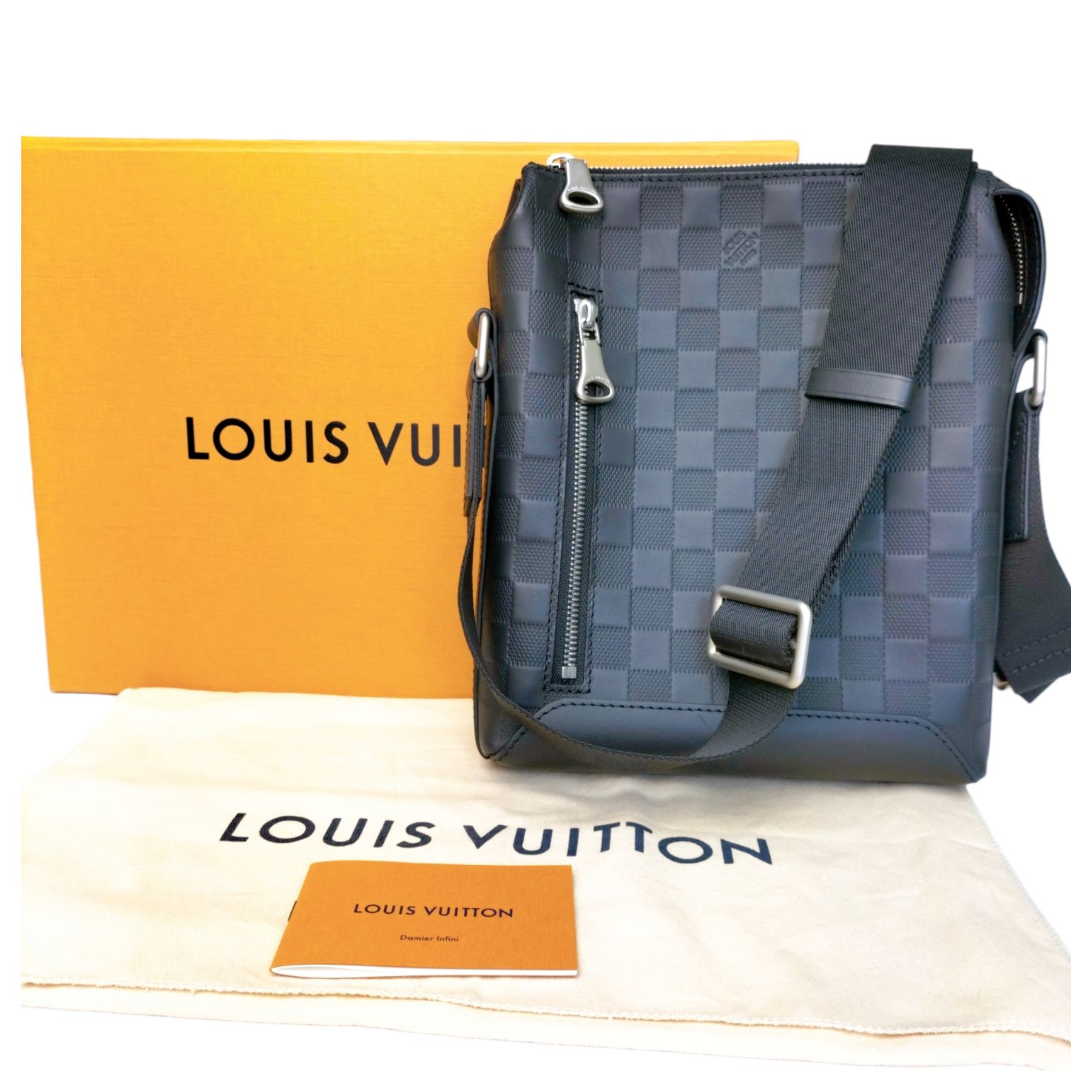 LOUIS VUITTON ルイヴィトン ダミエアンフィニ ディスカバリーメッセンジャーBB ショルダーバッグ N42418 733