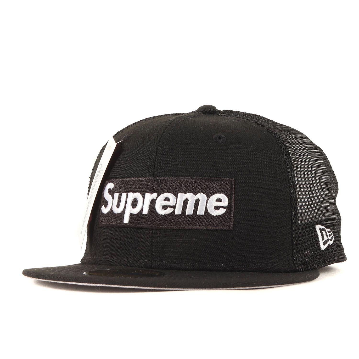 新品 Supreme シュプリーム キャップ サイズ:7 5/8(60.6cm) 23SS NEW ERA ボックスロゴ ベースボール メッシュキャップ  Box Logo Mesh Back New Era ブラック 黒 帽子 コラボ 別注【メンズ】 - メルカリ