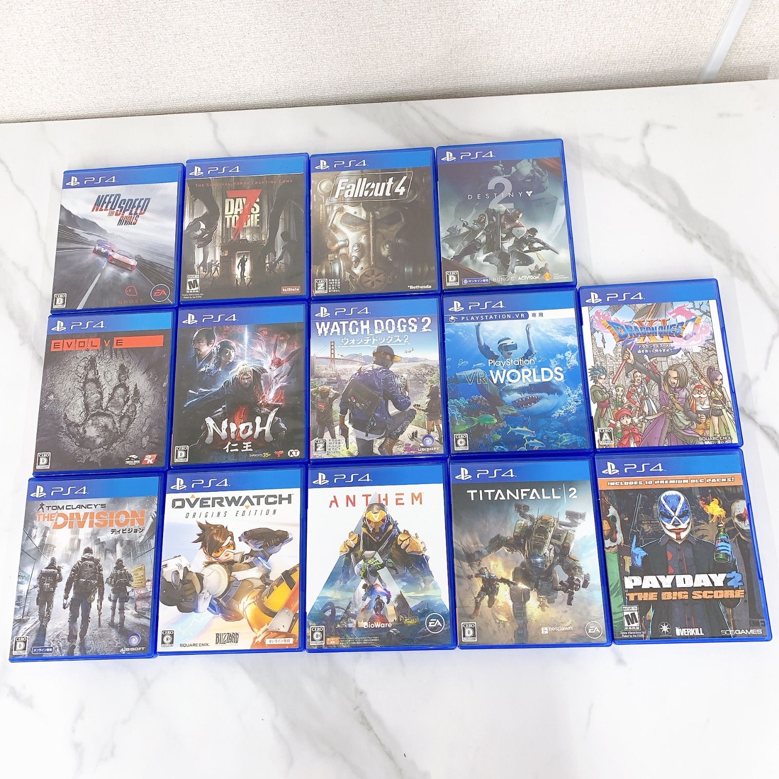 PS4 ソフト まとめて 14本セット GTA5 ニーアオートマタ MGS5 他