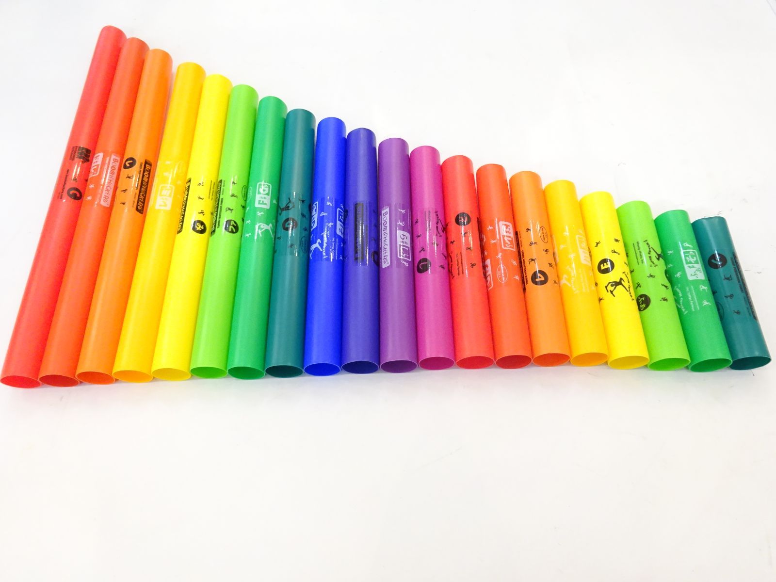 Boomwhackers ブームワッカー ドレミパイプ 20音セット【西巣鴨