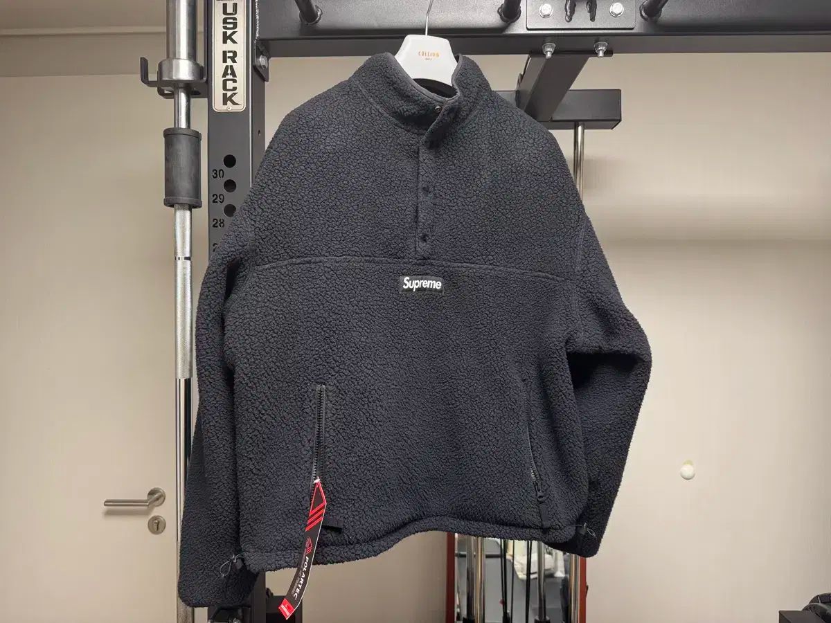 M シュプリーム ポーラテック シャーリング リバーシブル プルオーバー