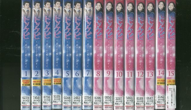 DVD トッケビ 君がくれた愛しい日々 全15巻 ※ケース無し発送