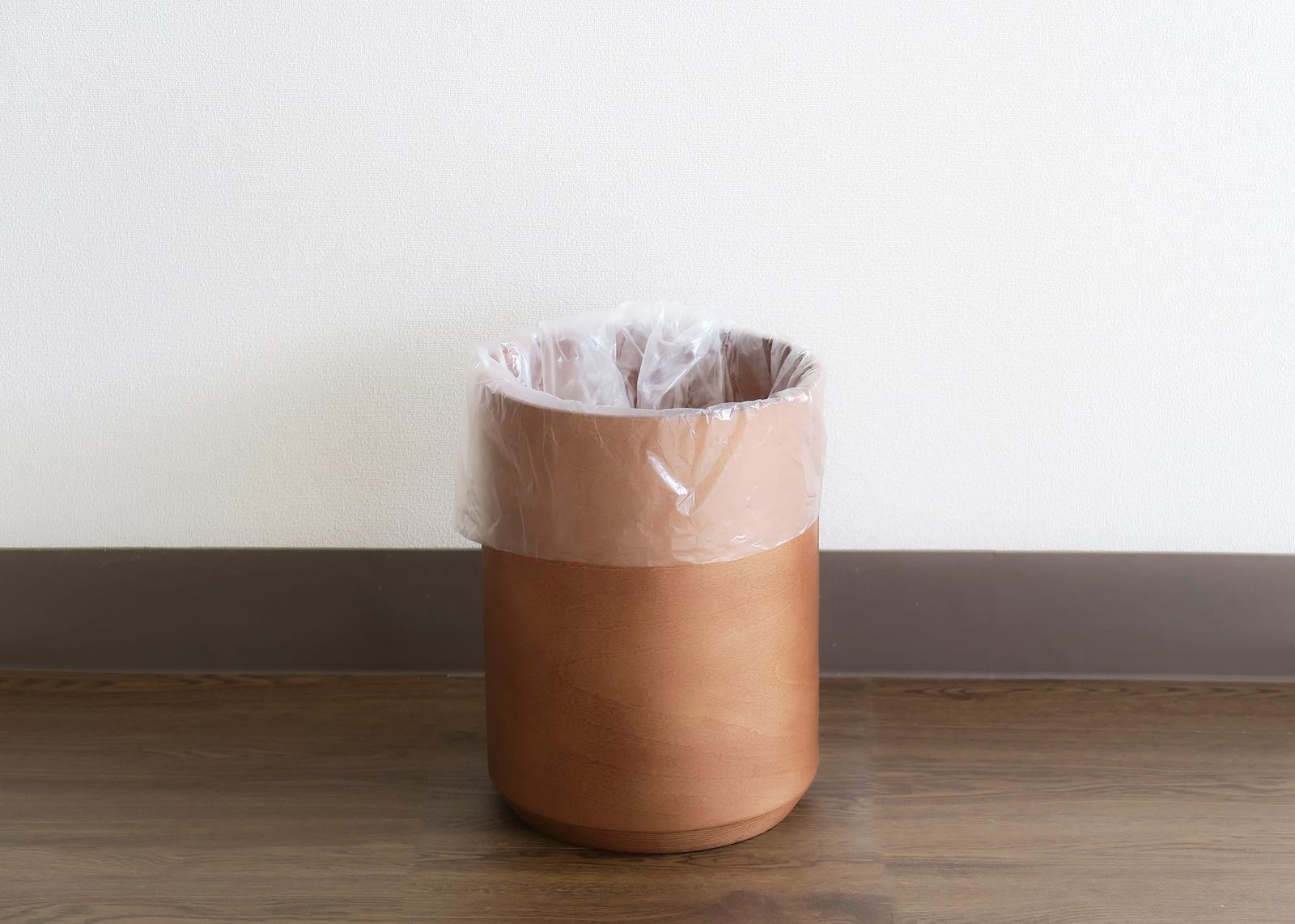 キャラメルブラウン ゴミ箱