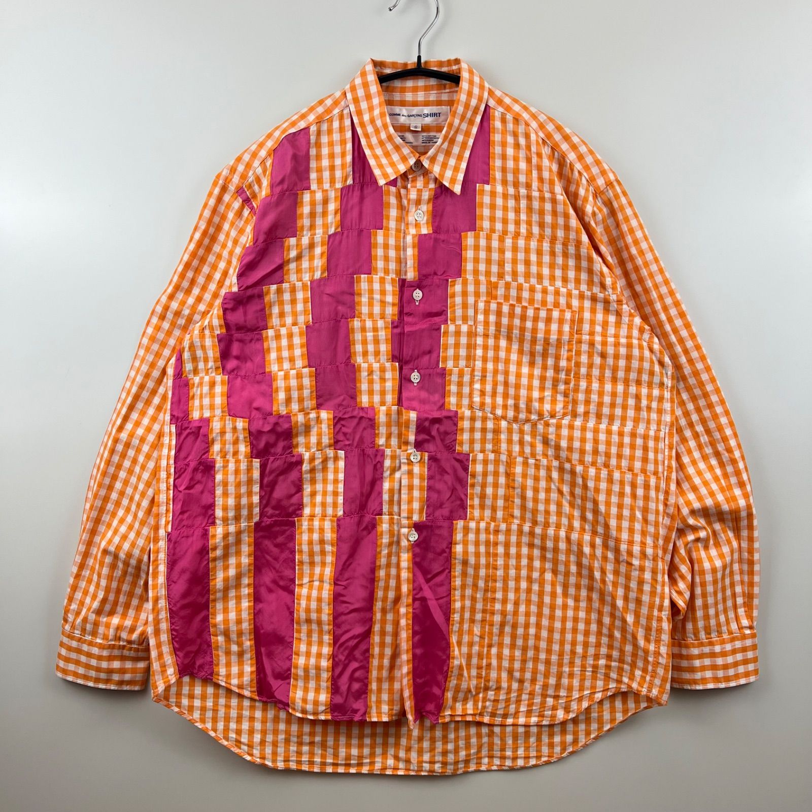 COMMEdesGARCONS SHIRT CDG 00s archive docking L/S shirt S S08077 