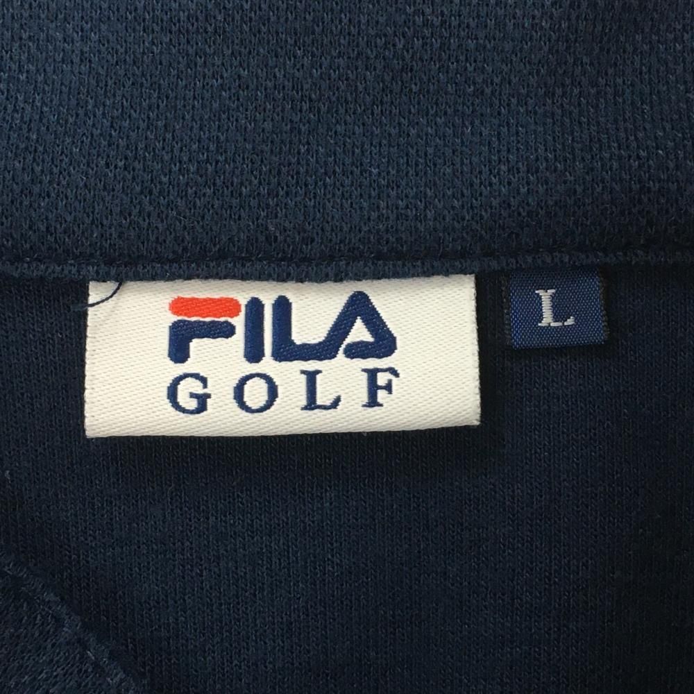 美品☆FILA ゴルフウェア 半袖 ワンピース　ボックスプリーツ　ネイビー　M FILA ワンピース ゴルフウェア レディース 半袖 ゴルフ FILAGOLF