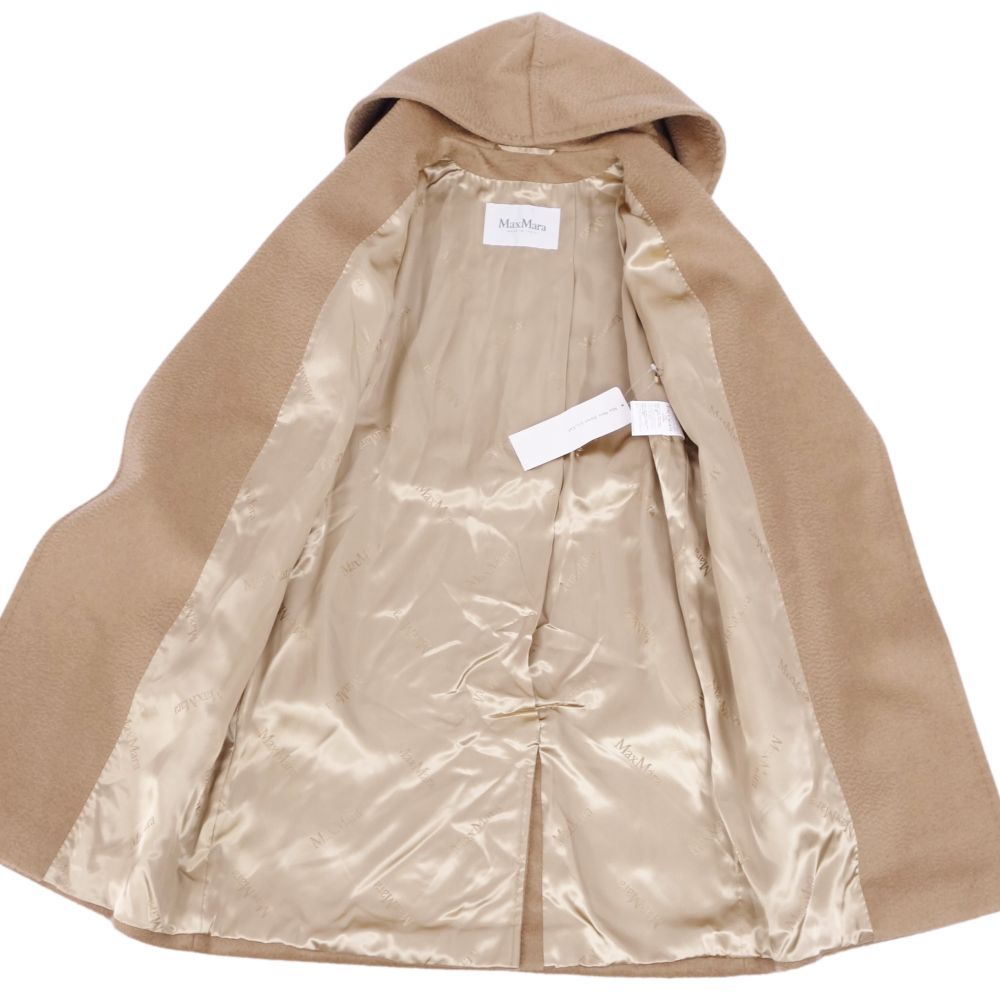 未使用 マックスマーラ Max Mara コート 白タグ ピュアキャメル RIALTO  