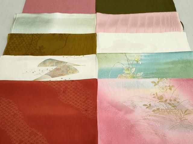 平和屋着物 和装小物 帯揚げ10枚セット 正絹 DAAV8201by