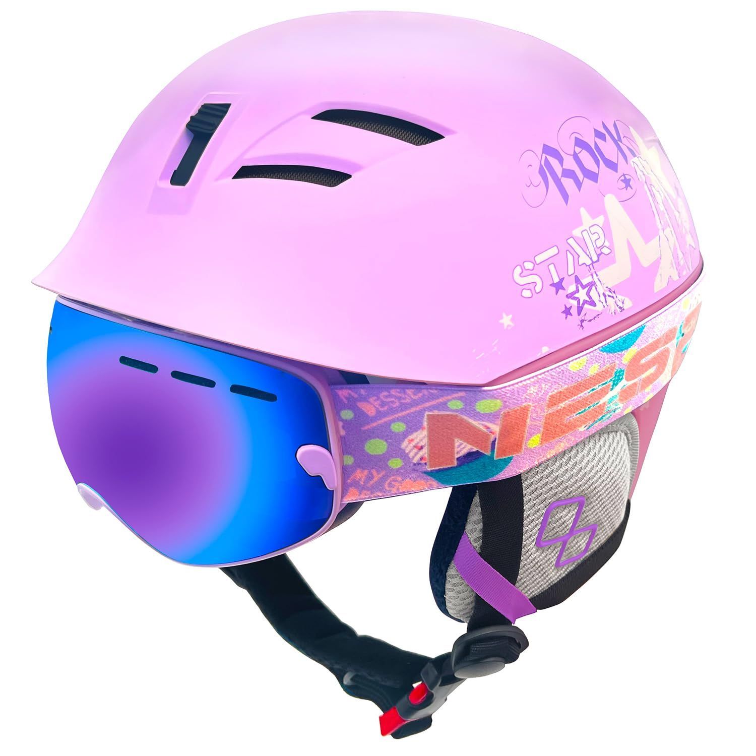 スキー スノーボード ヘルメット キッズ ユース用 スノー 50-55cm