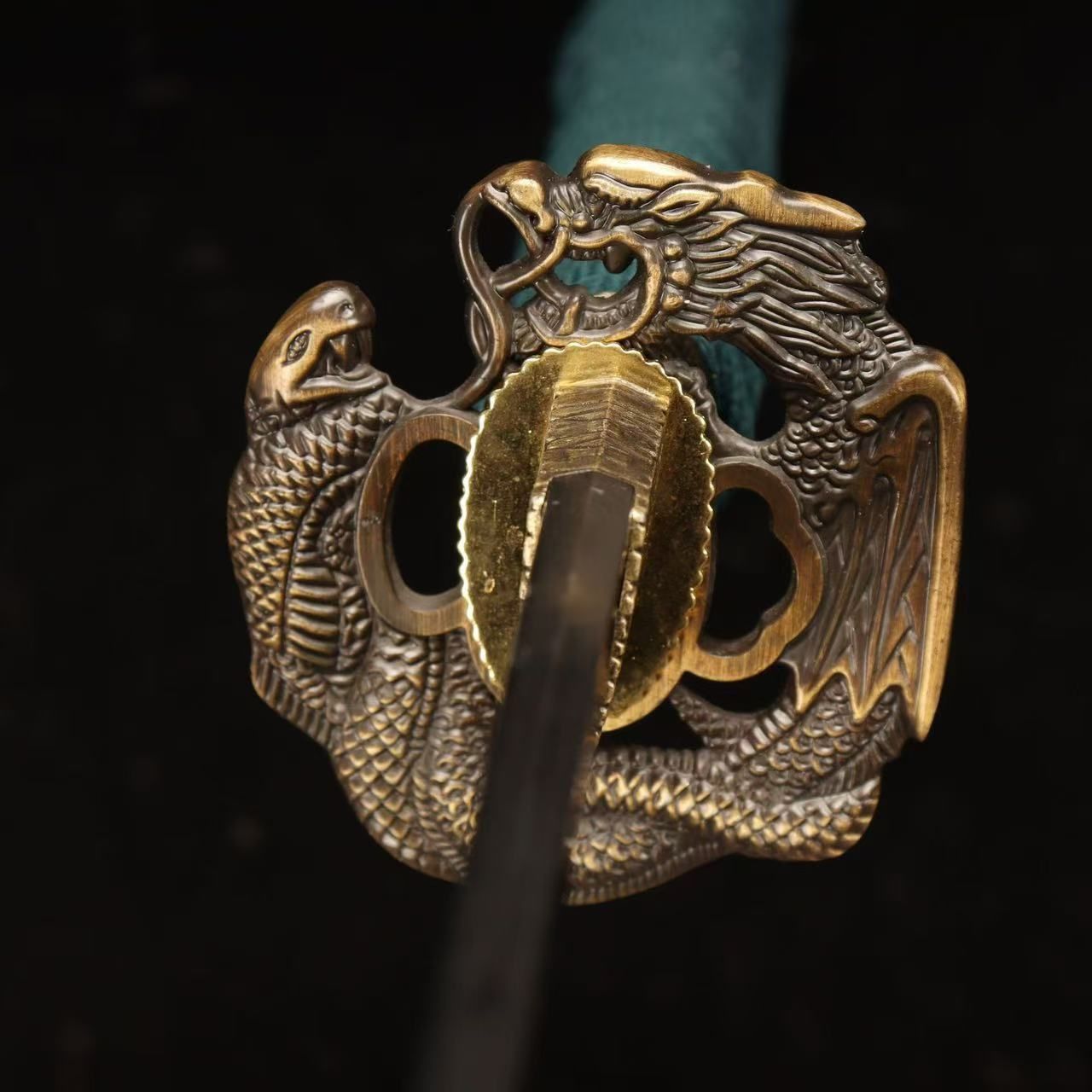 龍羽 武具 刀装具 日本刀 模造刀 居合刀 yl.JP.01龍蛇 日本刀風コレクション刀 日本打刀 模造居合刀 練習