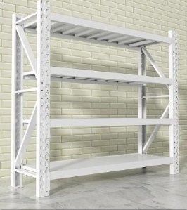 魅了される 倉庫用棚落地倉庫用物置棚増厚スーパー用物置多層収納棚 寸法80 40 200 cm