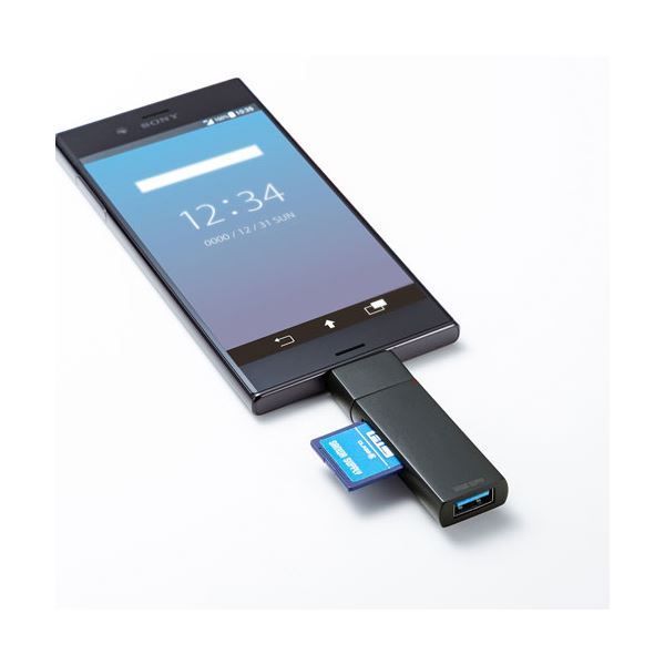 Type-Cコンパクトカードリーダー USB