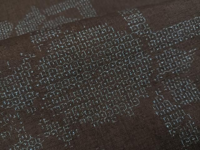 べ*べ様 kimonoarisa●未使用同然●本場真綿絢結城紬●正絹●反物 本場真綿結城紬 黝色(ゆうしょく) 袷 | きじばとや
