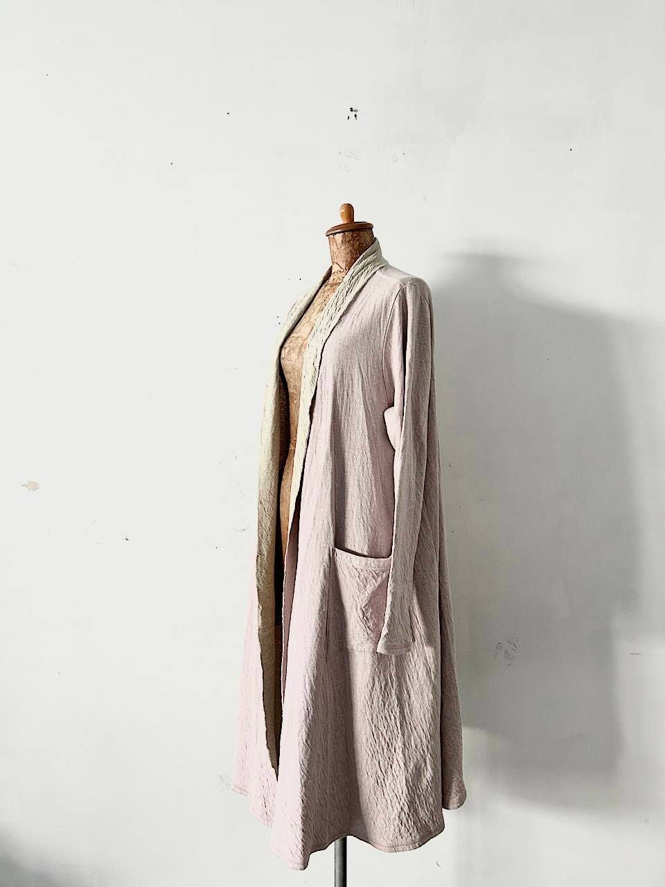 美品】Life afa 真砂三千代 羽織 ロング コート コットン - メルカリ