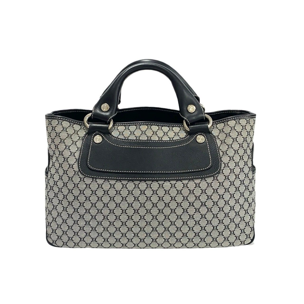 ほぼ未使用 CELINE セリーヌ ブギーバッグ マカダム ブラゾン 柄  