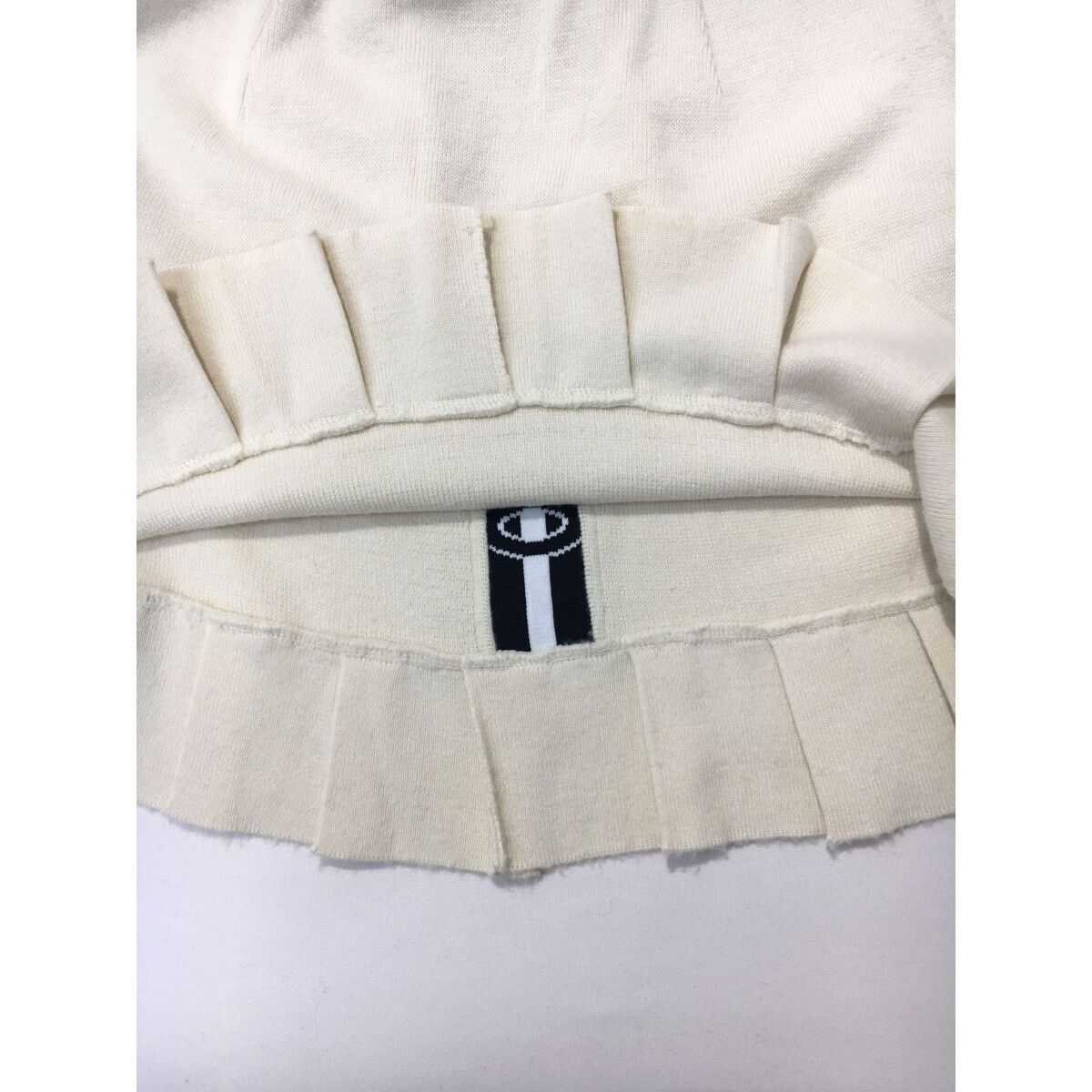 archivio - coco 中古 アルチビオ archivio レディース スカート 36(S) 白 ホワイト ニット スポーティー ロゴ coco アルチビオ archivio レディース スカート 38(M) ホワイト
