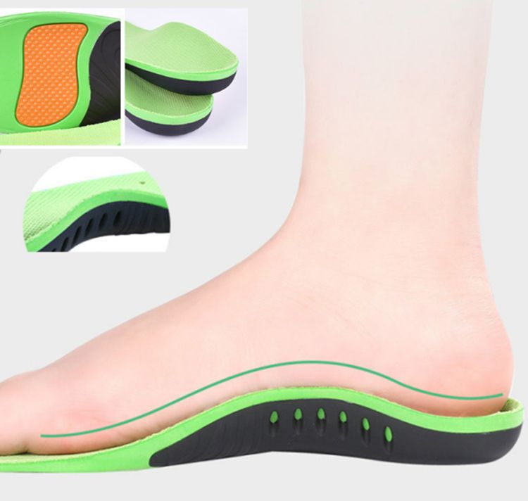 扁平足偏平足インソールアーチサポート大人用子供用アーチ型О脚