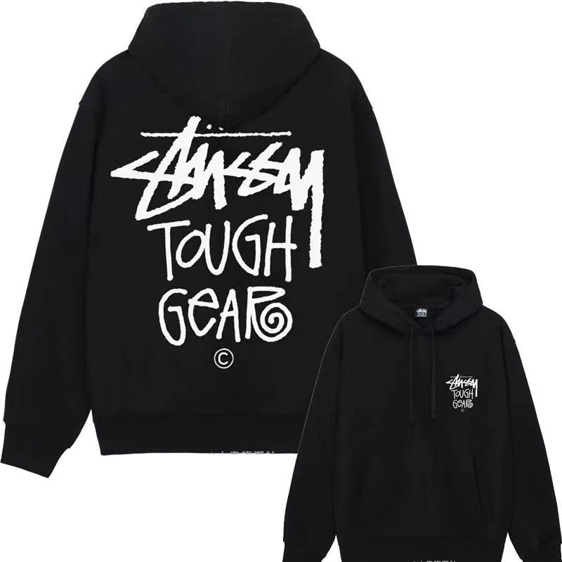 新品未使用*ステューシー STUSSY TOUGH GEAR HOOD HOODIE 1924996 裏 