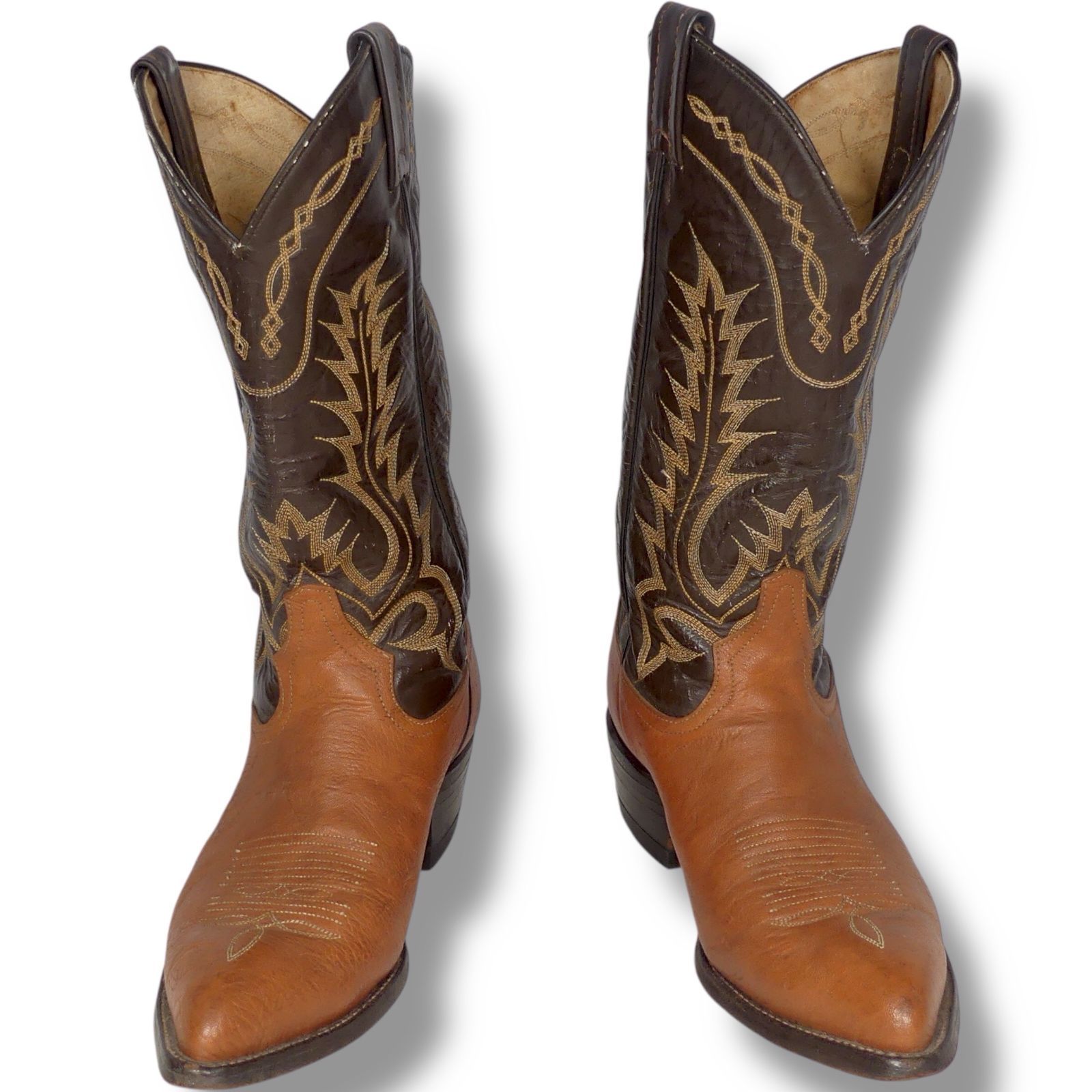 Tony Lama トニーラマ 茶 8 D ウェスタンブーツ