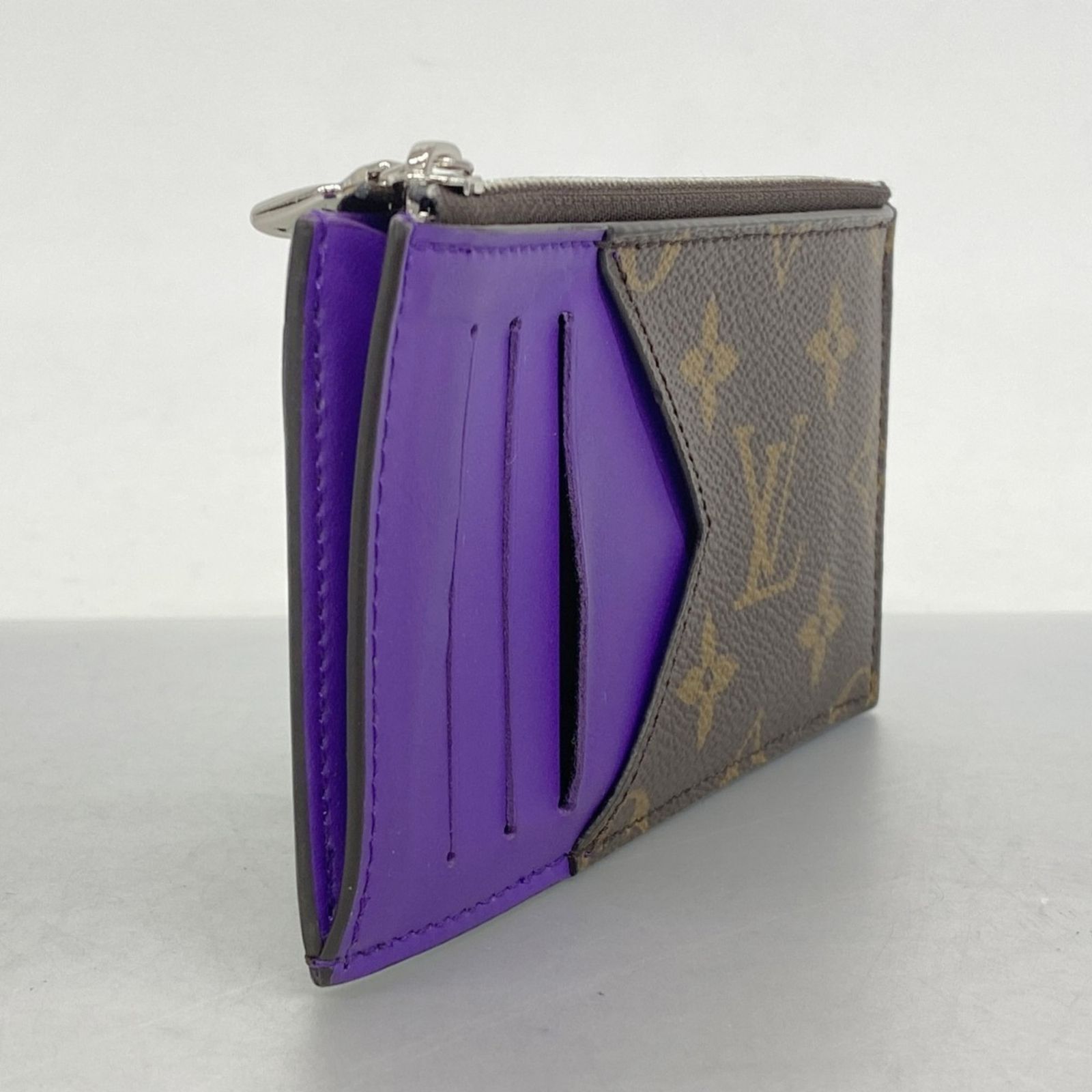 ブランド品が満載！ ルイ ヴィトン Louis Vuitton ルイ ヴィトン 財布 コインケース モノグラム マカサー コインカードホルダー M82914 ヴァイオレットフォンスメンズ 意図的な