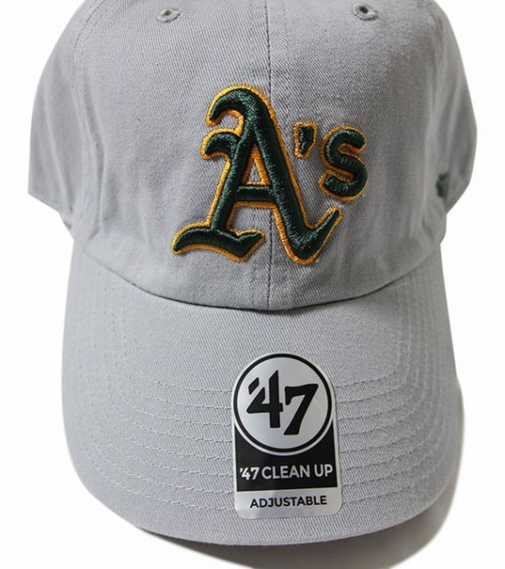 ’47 (フォーティセブン) FORTYSEVEN アスレチックス (オークランド) キャップ 帽子 Athletics ’47 CLEAN UP Storm メジャーリーグ MLB ベースボール
