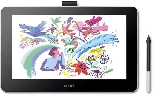 Windows7 13.3インチ液晶ペンタブレット Wacom One オリジナルカスタムブラシセット DTC133W1D