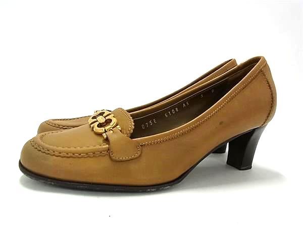 Salvatore Ferragamo フェラガモ ダブルガンチーニ レザー