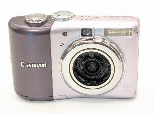 【美品】Canon PowerShot A1000 IS 単3電池駆動 ☆動作品 / ワケあり大特価☆ CANON キャノン PowerShot A1000 IS 単三
