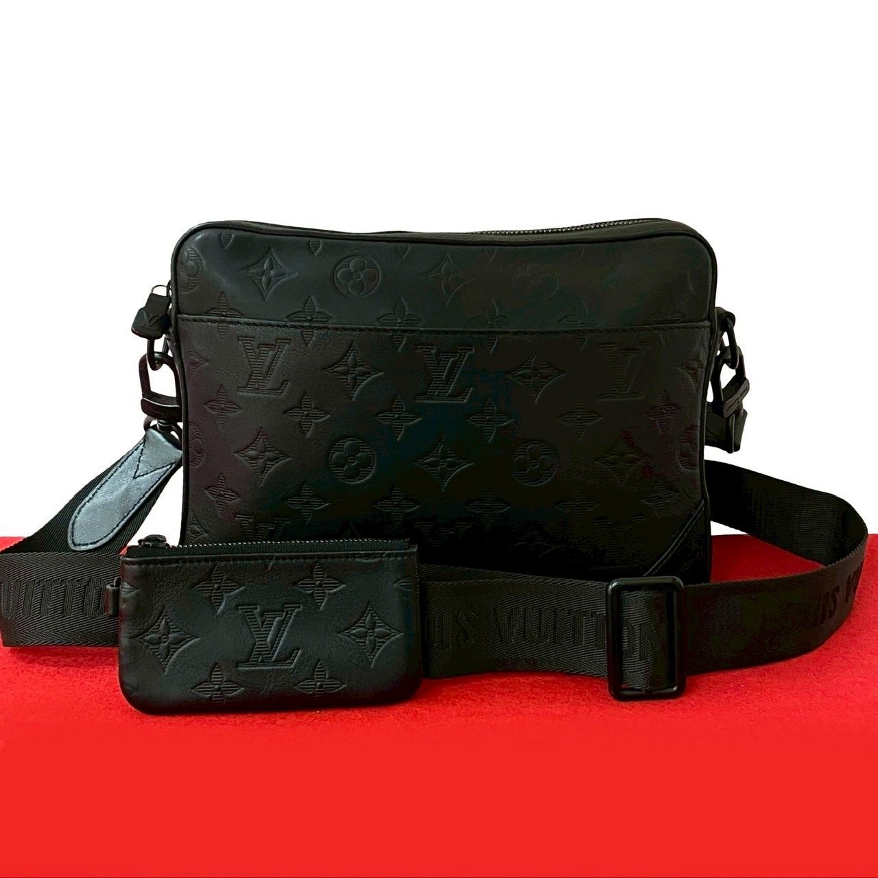 極 美品 LOUIS VUITTON ルイヴィトン デュオ メッセンジャー