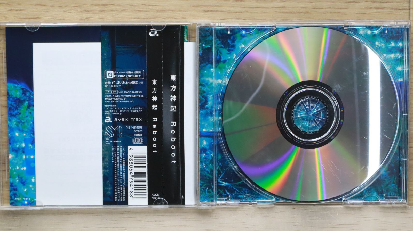 国内盤CD☆東方神起/TOHOSHINKI□ Reboot 【AVCK79418/4988064794188