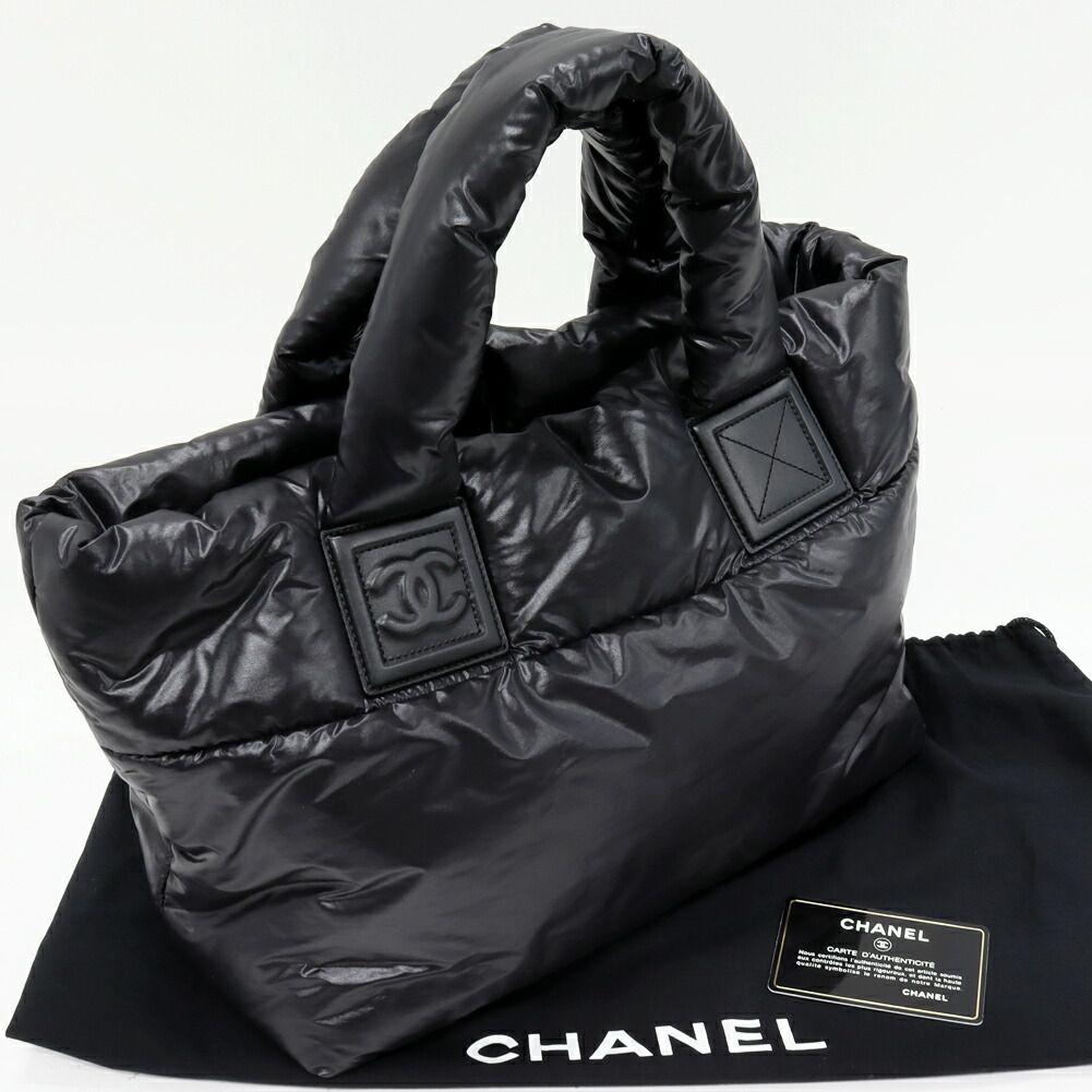CHANEL コココクーン トートバッグ ハンドバッグ シャネル ハンドトートバッグ コココクーン スモールトート