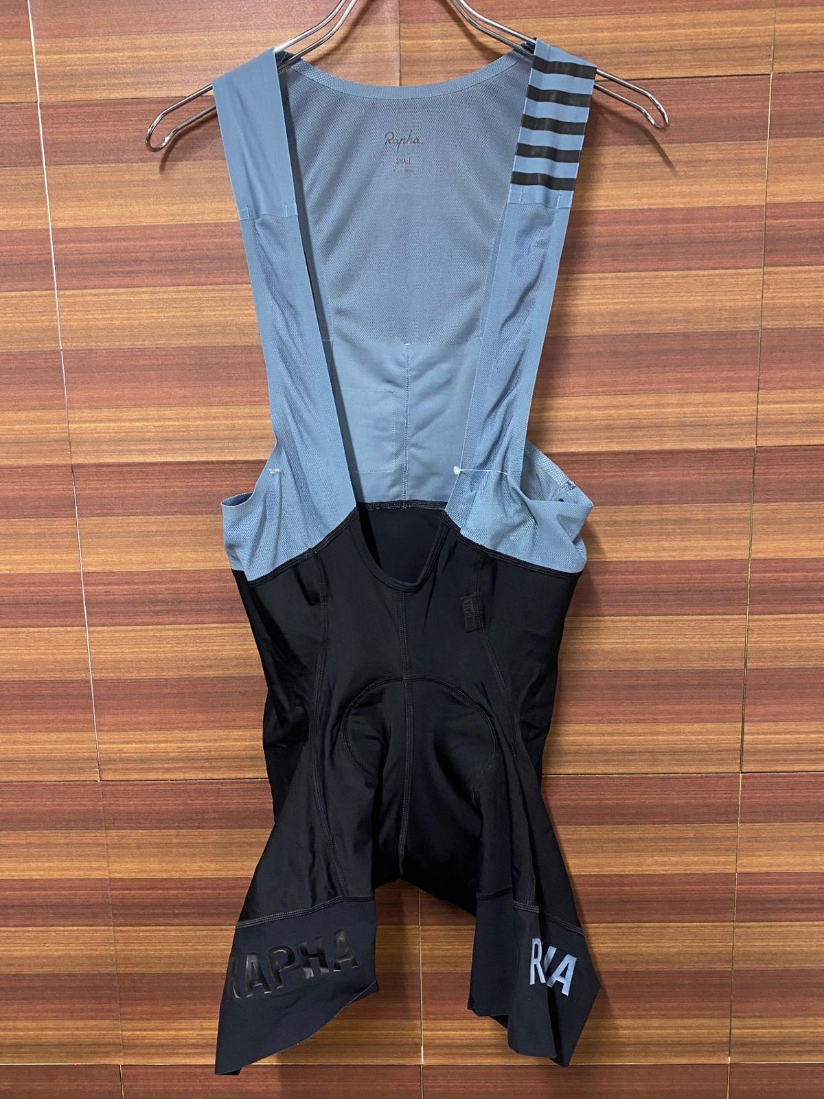 IN517 ラファ Rapha PRO TEAM BIB SHORTS ビブショーツ 黒 青 S - メルカリ