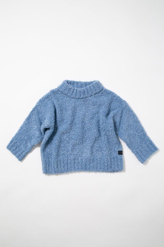 tinycottons|fluffy mock sweater セーター 子供服90 キッズ 女の子