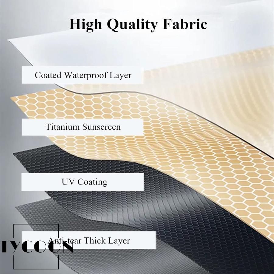 日よけシェード オーニングテント テラス屋根 屋外手動格納式サンシェード 壁掛け式窓ドアシェルターパーゴラ 防水＆耐紫外線＆耐熱 商 WWW_SKLAD-KIRPICHA_RU