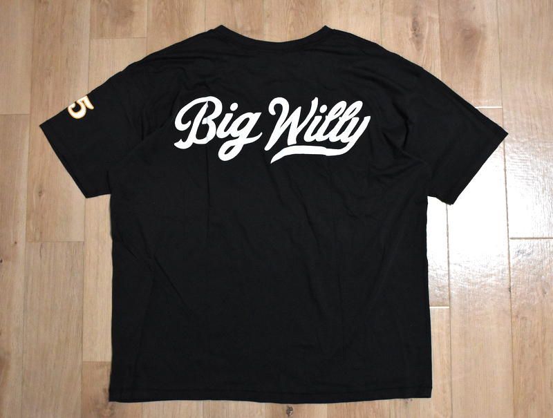 新品 WILLY CHAVARRIA BIG WILLY Tシャツ XL ビッグサイズ オーバーサイズ ウィリーチャバリア ブラック