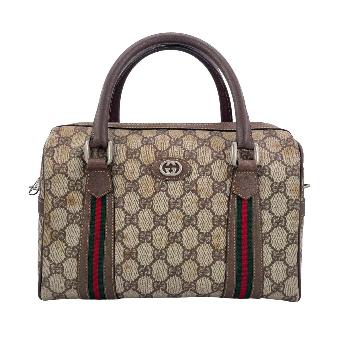 中古】 GUCCI グッチ オールドグッチ ミニボストンバッグ 002