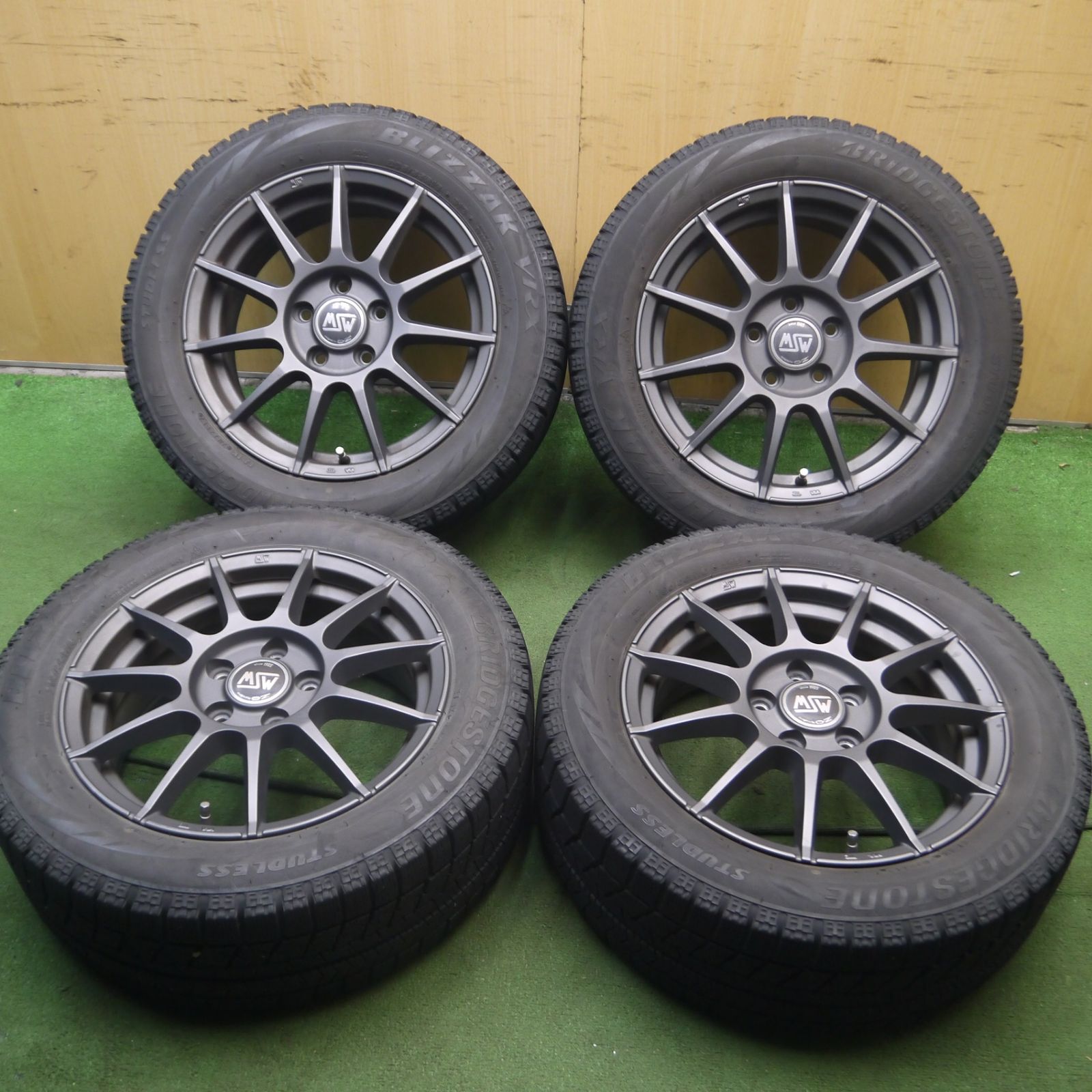 205 55 16 ブリヂストン BLIZZAK VRX ホイール付き 4本セット 16インチ