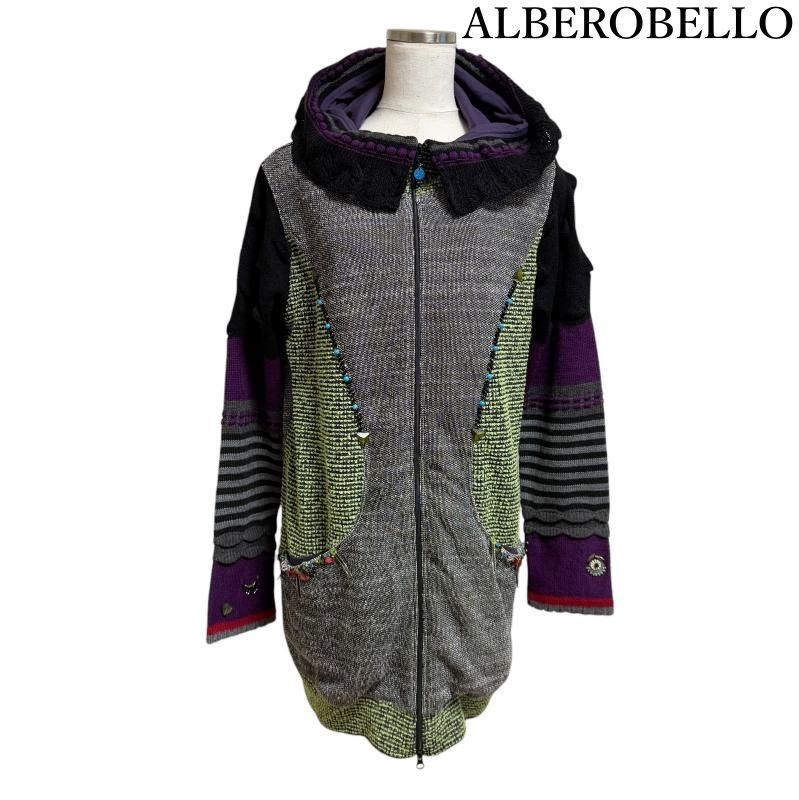 アルベロベロの パーカー ALBEROBELLO アルベロベロ オレボレブラ ジップアップ パーカー