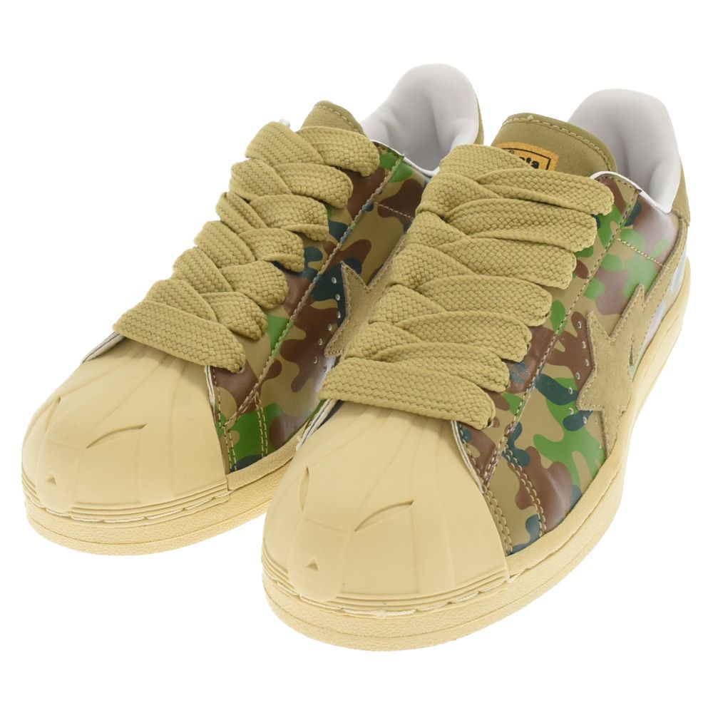 A BATHING APE (アベイシングエイプ) SKULL STA CAMO CANVAS