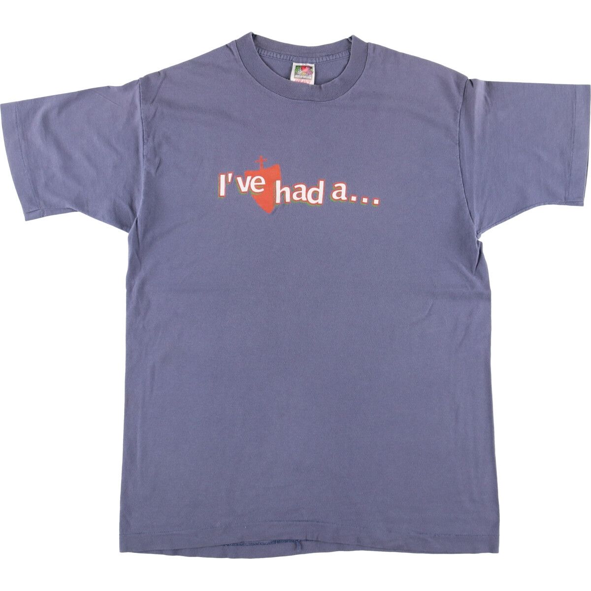 古着 90年代 フルーツオブザルーム FRUIT OF THE LOOM CAMPMEETING 96 バックプリント メッセージプリントTシャツ |eaa540392