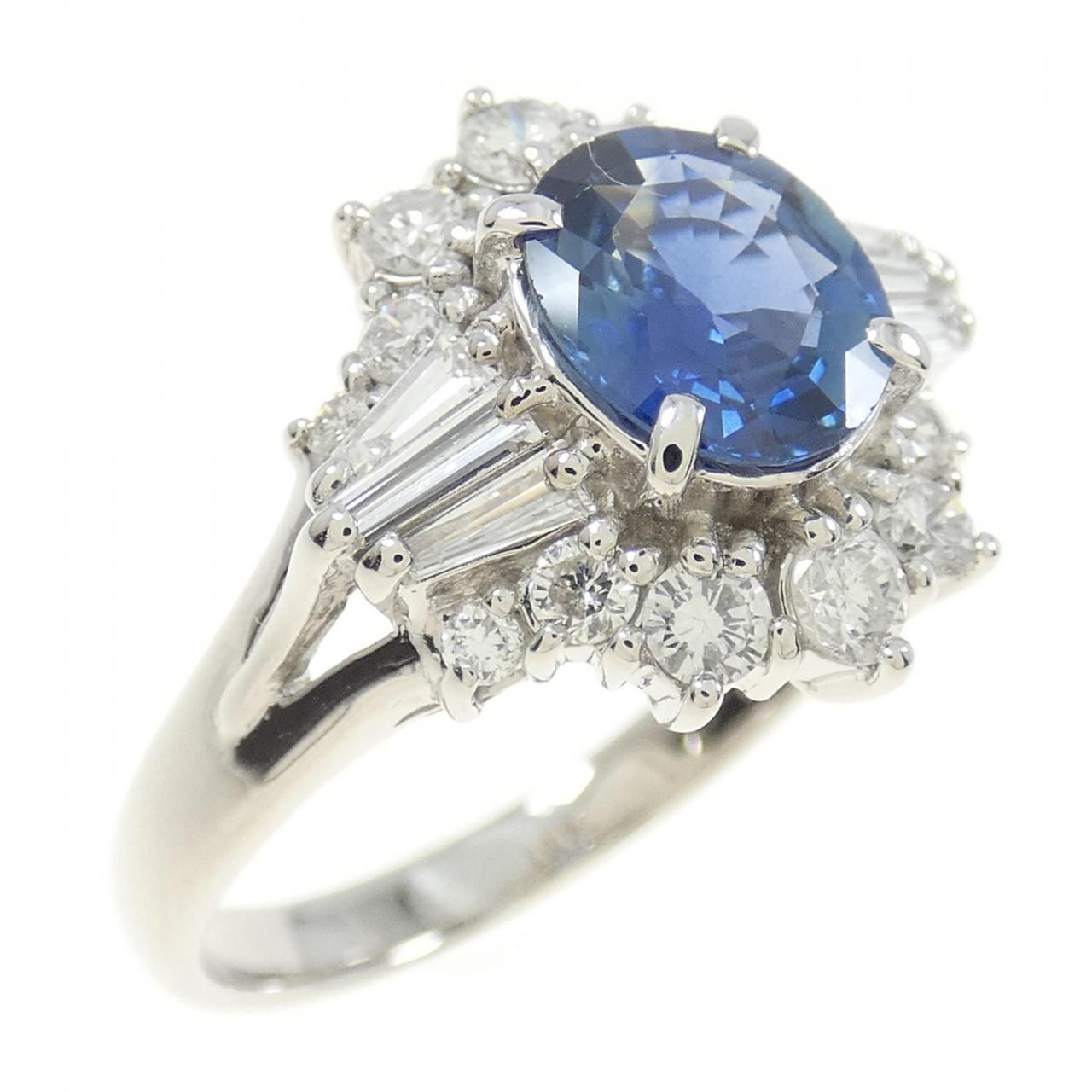 PT900 サファイヤ リング 1.31CT